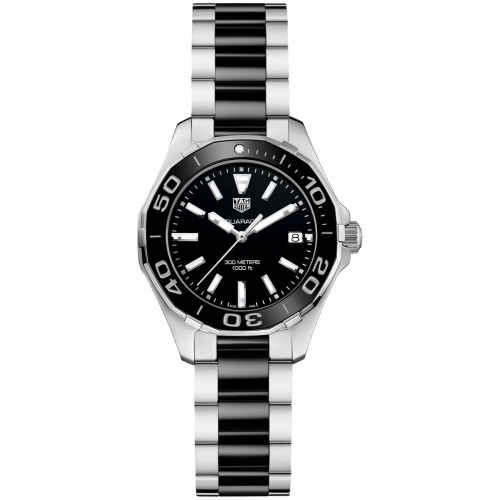 Tag Heuer Aquaracer 35mm Black Dial Women's Watch WAY131A-BA0913 Tag Heuer Aquaracer 35mm Black Dial Women's Watch WAY131A-BA0913